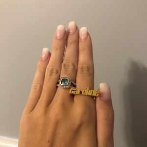Caroline name ring